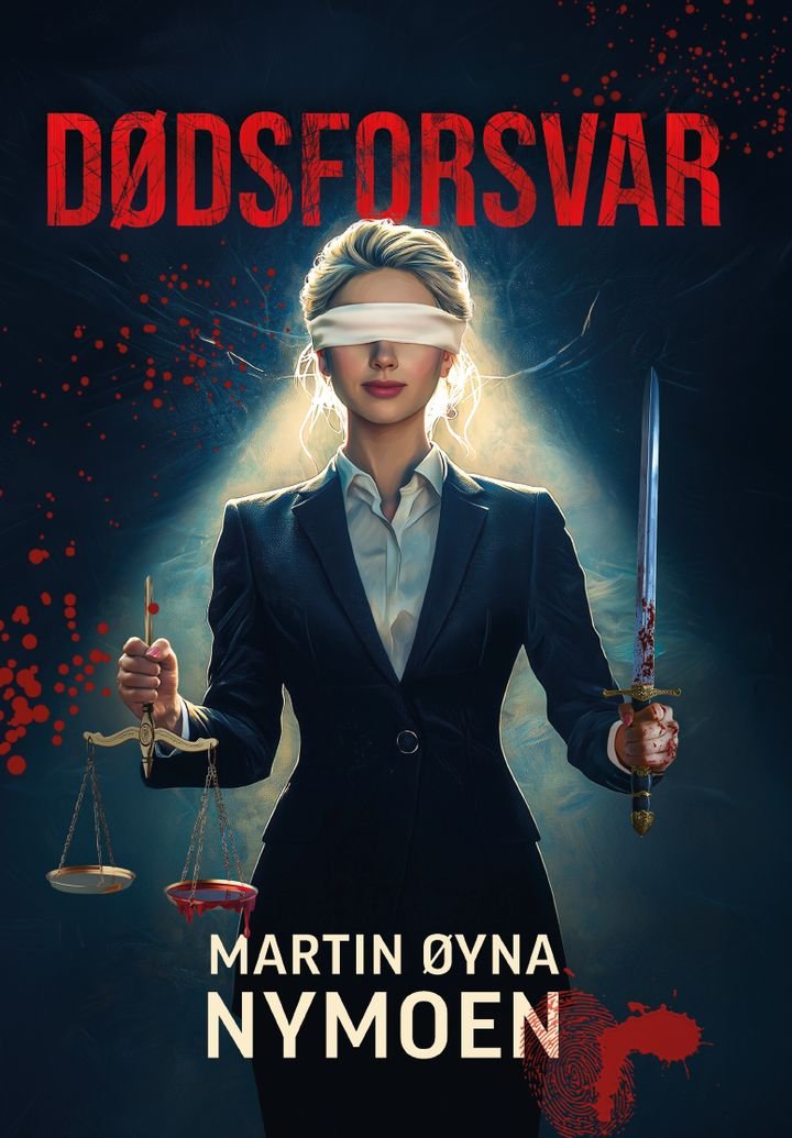 Bokomslag: Dødsforsvar av Martin Øyna Nymoen